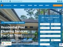 Website Screenshot Just Beachy Pools