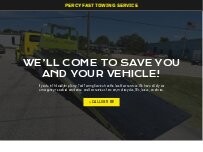 Website Percy Fast Towing Service