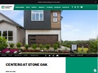Website Screenshot Chesmar Homes at Centero at Streetone Oak