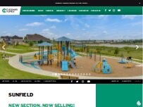 Website Screenshot Chesmar Homes Sunfield