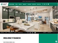 Website Screenshot Chesmar Homes at Regency Ranch