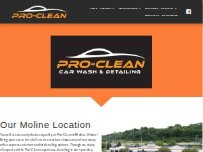Website Pro-Clean Car Wash & Detailing