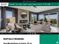 Website Screenshot Chesmar Homes at Buffalo Crossing