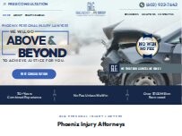 Website GLG Personal Injury Lawyers