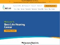 Website Screenshot Best Life Hearing Center - Cheshire
