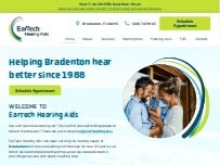 Website Screenshot Ear Tech Hearing Aids