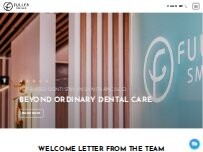 Website Screenshot Fuller Smiles - San Francisco