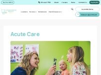 Website Screenshot Northwest Arkansas Pediatrics - Acute Care Clinic, A MANA Clinic