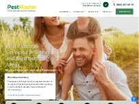 Website Screenshot Pestmaster of Greer