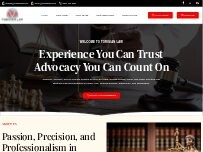 Website Screenshot Law Offices of Marcus A. Torigian