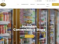 Website Screenshot Amber & Ash llc DBA hamden variety.