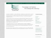 Website Screenshot Interconnected Technologies LLC