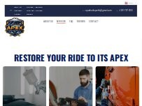 Website Screenshot Apex Hail