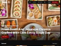 Website Screenshot Sushi-O Carle Place