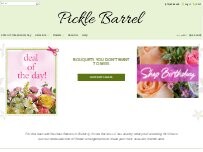 Website Screenshot Pickle Barrel LLC