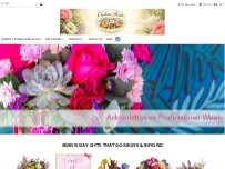 Website Screenshot Crestview Florals