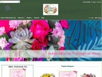 Website Screenshot Pasco Petals