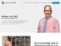 Website Screenshot SignatureMD