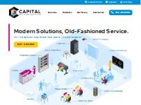 Website Screenshot Capital Business Machines, Inc.