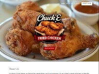 Website Screenshot Chuck E Fried Chicken