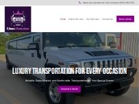 Website Screenshot RR Limo Houston