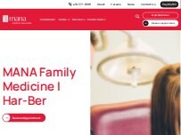 Website Screenshot MANA Family Medicine Har-Ber
