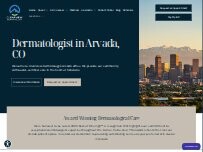Website Screenshot Clearview Dermatology Candelas Skin Cancer and Aesthetics Center