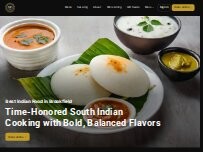 Website Screenshot AHA Indian Cuisine