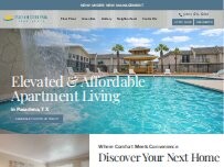 Website Screenshot Falls of Deer Park Apartments