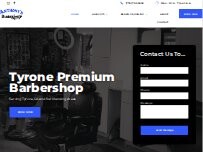 Website Screenshot Anthony's Barbershop