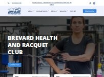 Website Screenshot Brevard Health And Racquet Club