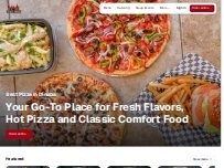 Website Screenshot New York Pizza and Grill