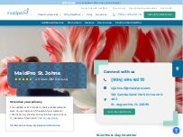 Website Screenshot MaidPro St. Johns
