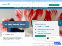 Website Screenshot MaidPro Virginia Beach