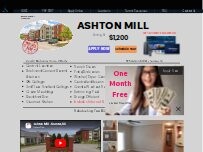 Website Screenshot Ashton Mill
