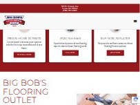 Website Screenshot Big Bob's Flooring Outlet - Yuma