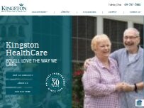 Website Screenshot Kingston HealthCare Corporate Office