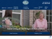 Website Screenshot The Villages of Murfreesboro