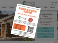 Website Screenshot Peregrine Senior Living at Guilderland | Assisted Living & Memory Care in Guilderland NY