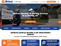 Website Screenshot Airtron Heating and Air Conditioning