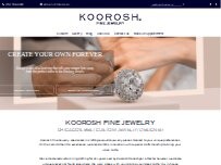 Website Koorosh Fine Jewelry