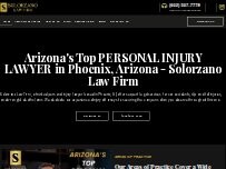 Website Solórzano Law Firm