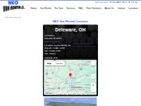 Website Screenshot NEO Van Rentals - Delaware
