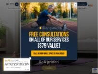 Website Screenshot ReAlignMed