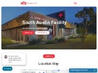 Website Screenshot Ally Medical Emergency Room - South Austin
