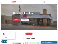Website Screenshot Ally Medical Emergency Room - Bastrop
