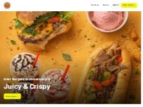 Website Screenshot Grill House Burgers