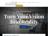 Website Screenshot Homesmith Contracting