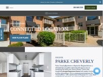 Website Screenshot Parke Cheverly Apartments