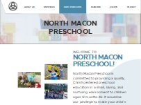 Website Screenshot North Macon Preschool
